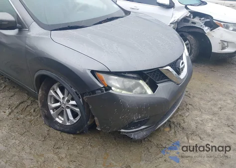 2015 Nissan Rogue Sv z USA, uszkodzony, nr VIN KNMAT2MT7FP559542